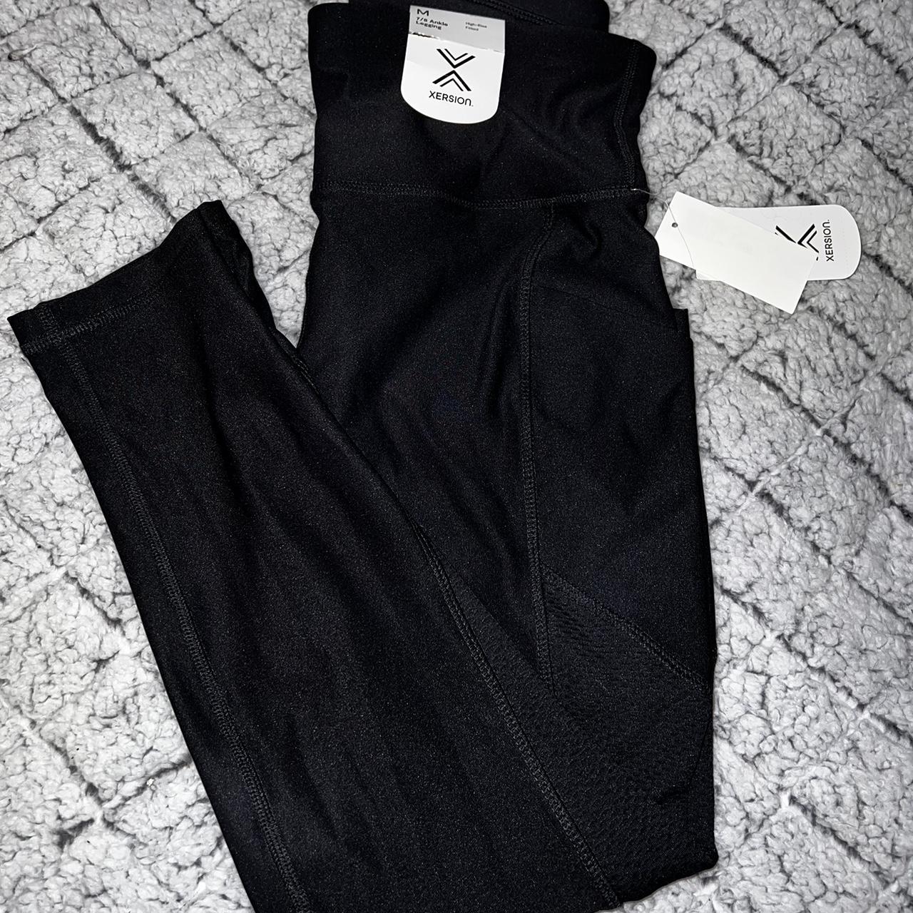 new with tags xersion leggings, size medium with a