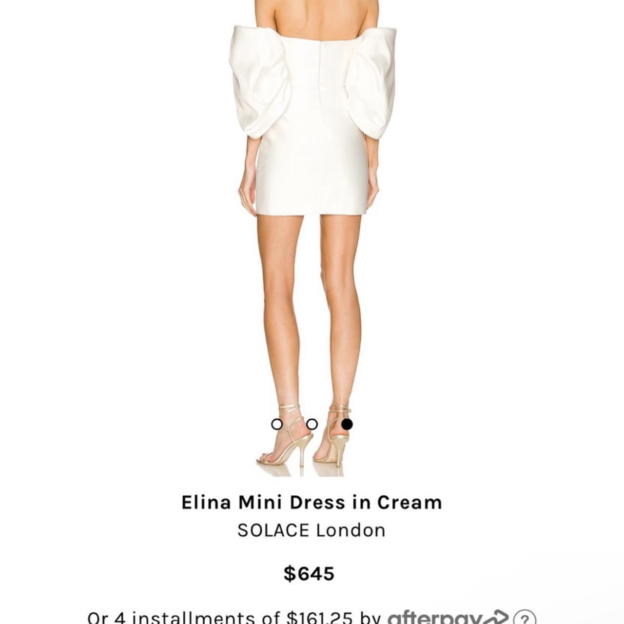 Elina Mini Dress in Cream size XS bought for $645 Depop
