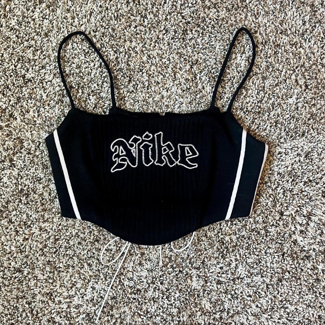 Women's Tank top Black/White S – Nike Corset Going Out Top