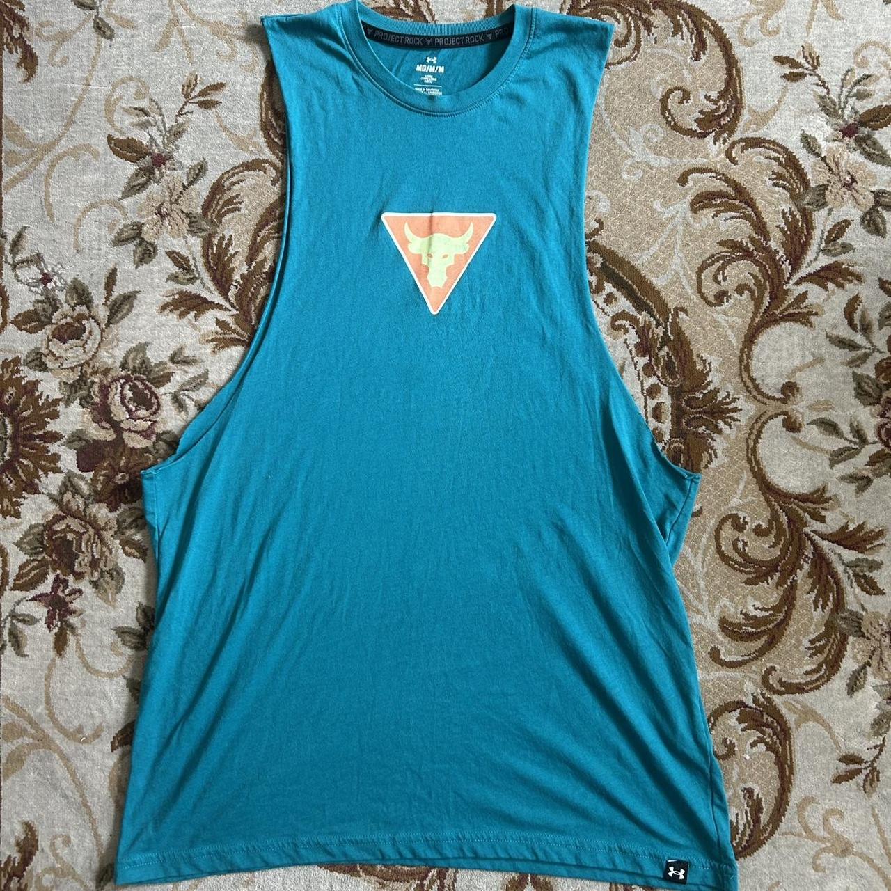 Under Armour Men's Tank top Blue M – Under Armor Men's Project