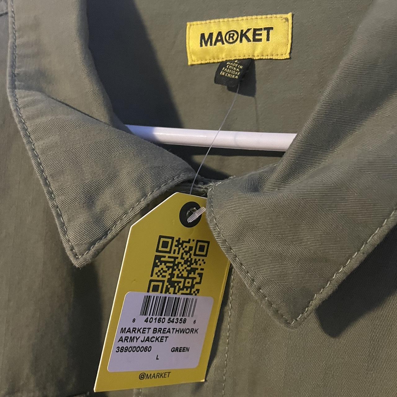 CHINATOWN MARKET BREATHWORK ARMY JAKET SIZE shops XL