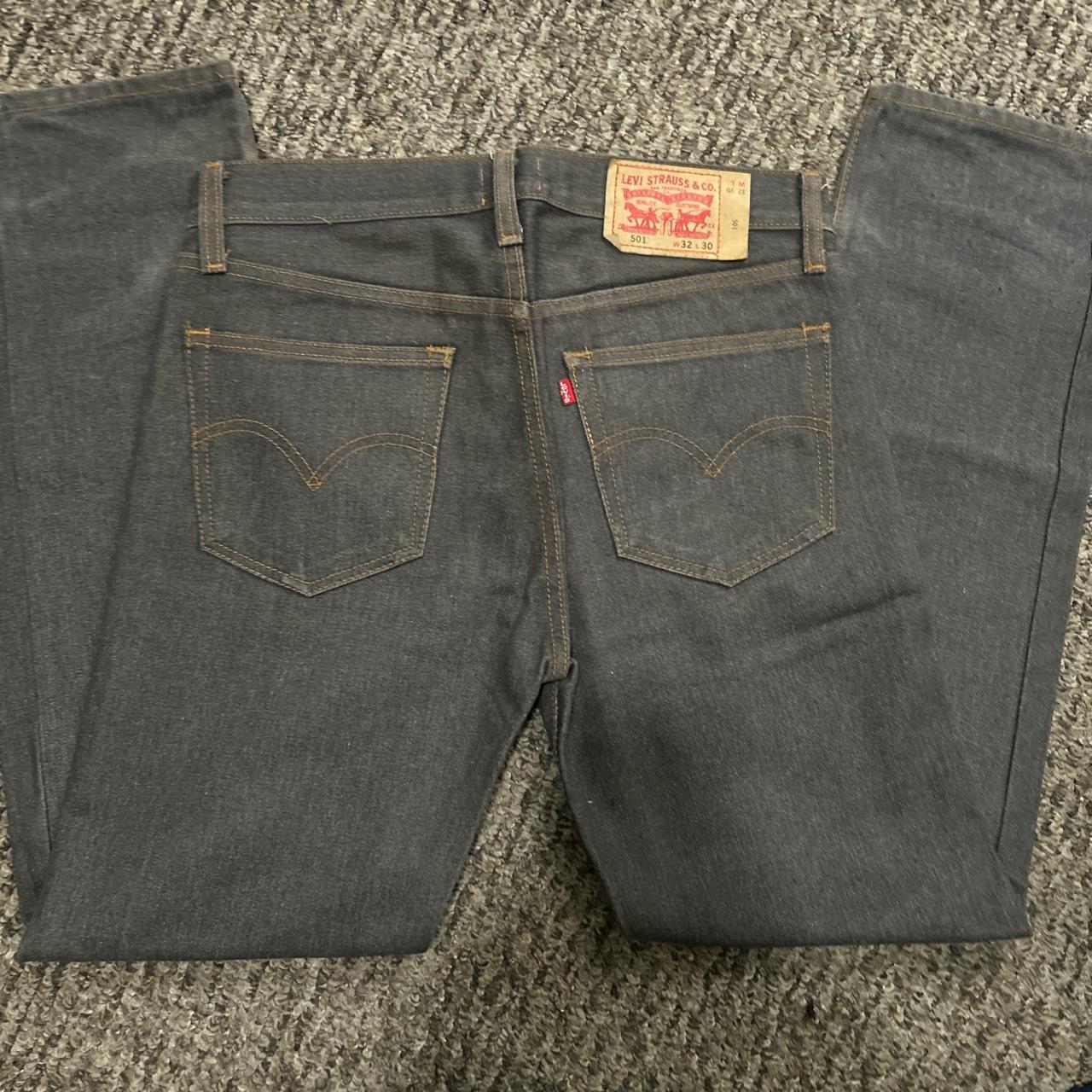 grey 501s - Depop