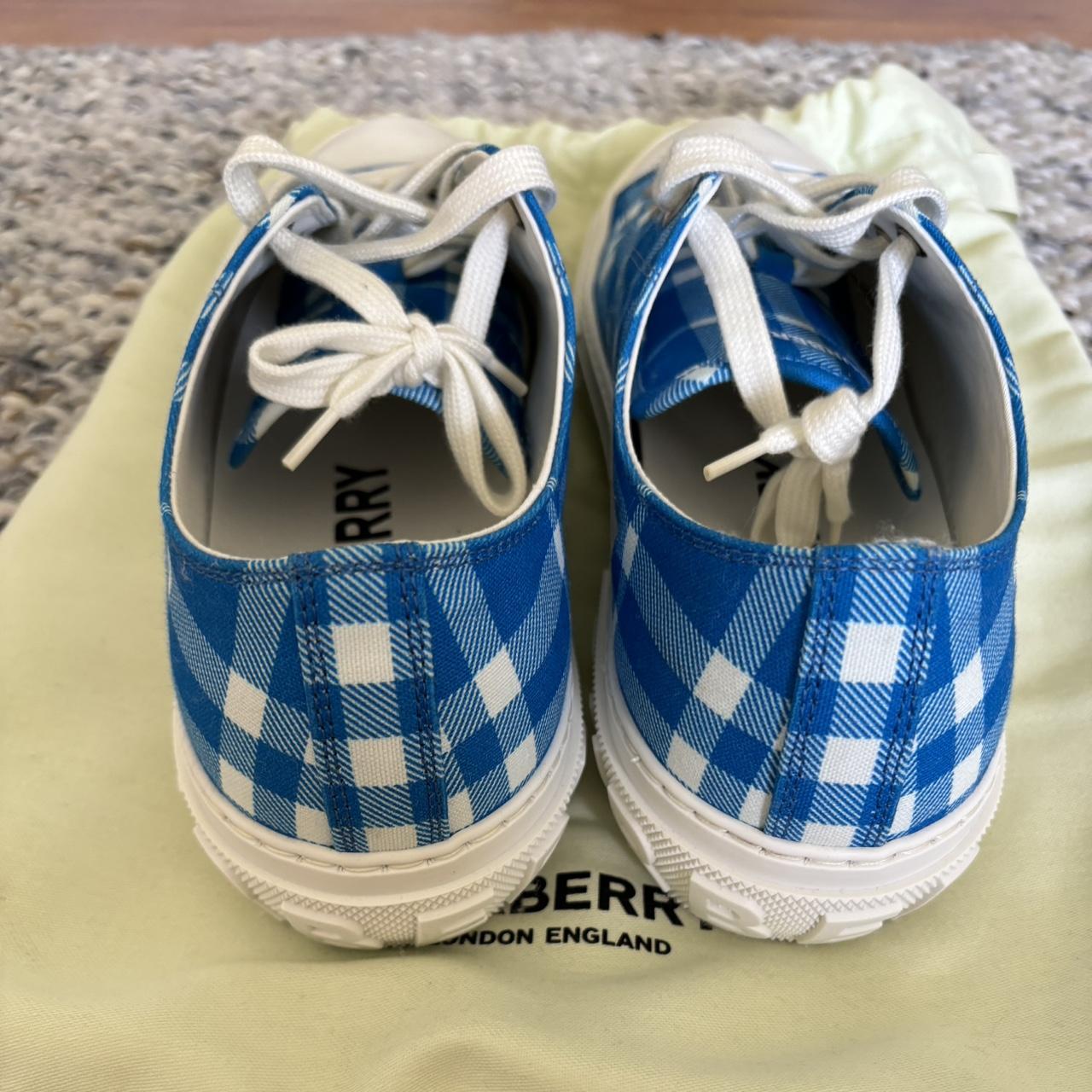Men's Burberry sneaker. Size 9 and worn a few times. | Depop