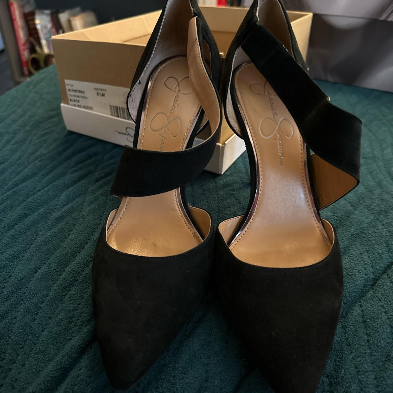 Jessica simpson suede hot sale heels