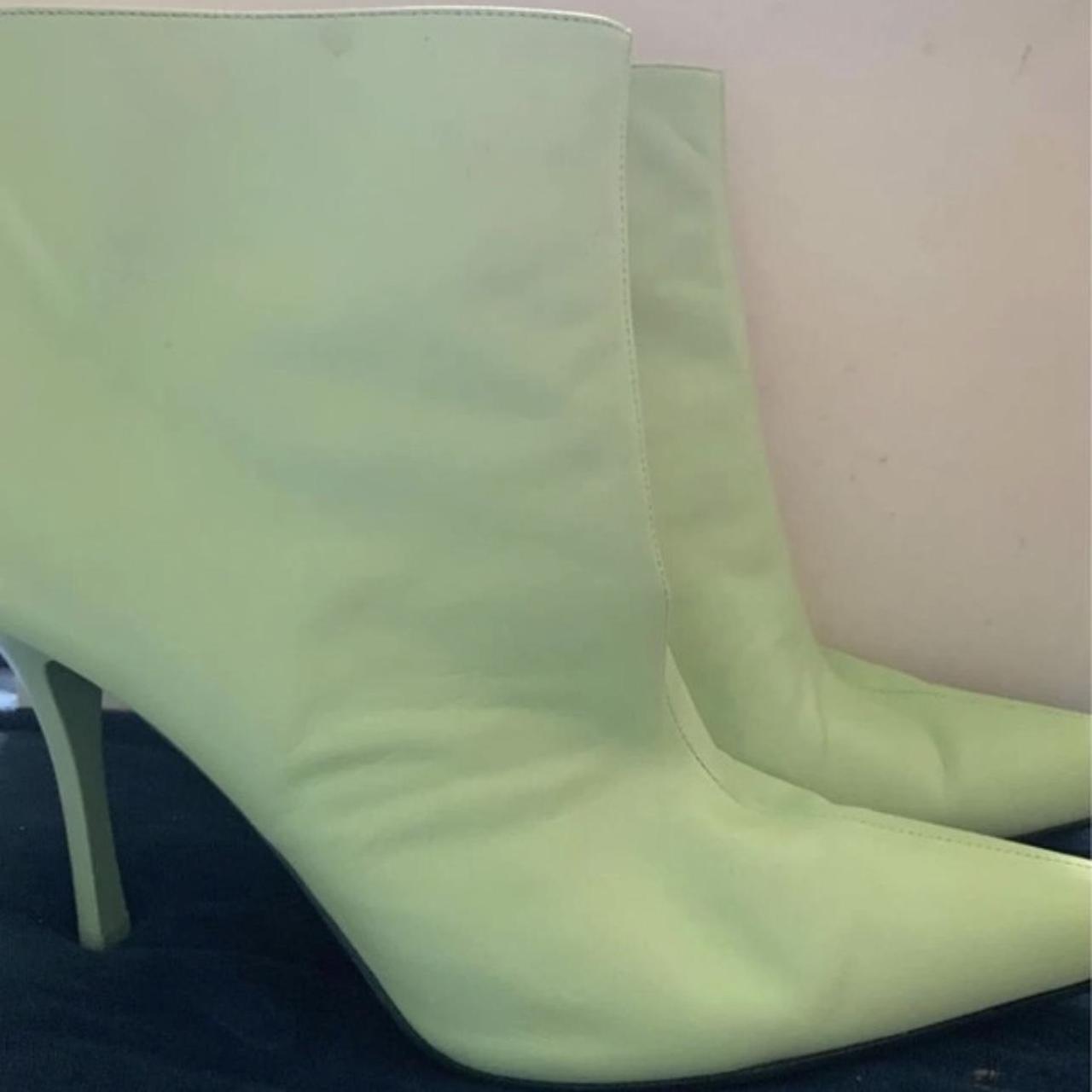 Celine store green boots