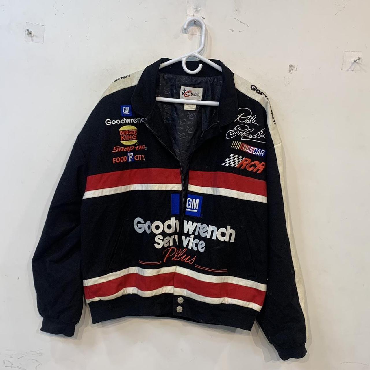 Vintage NASCAR Chase Authentics Good Wrench Zip Up Racing outlet Jacket Men's Medium