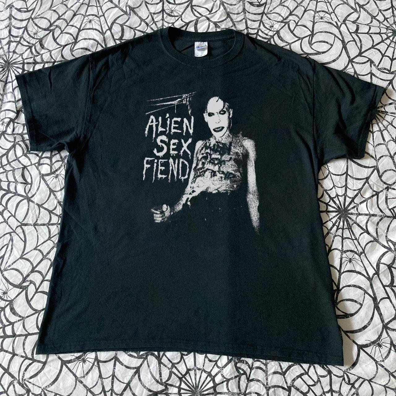 Alien Sex Fiend t shirt -heavy cotton USA, 100%... - Depop