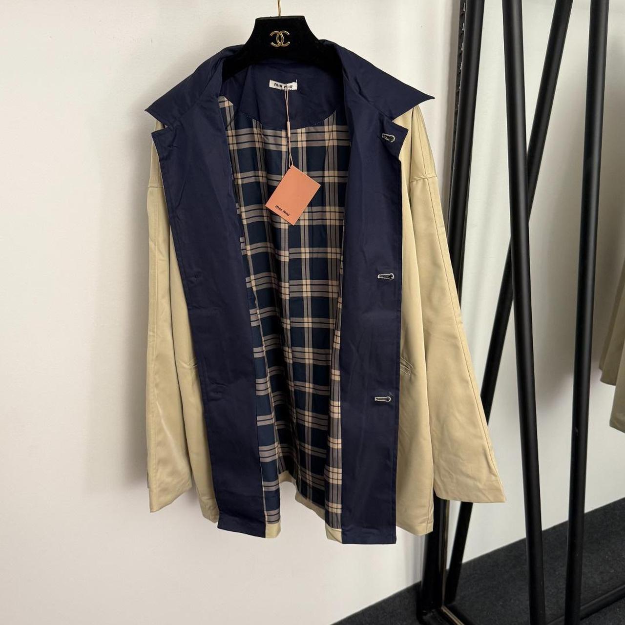 Miu Miu Women's Jacket - Tan/Cream - L – Miu Miu … - image 3