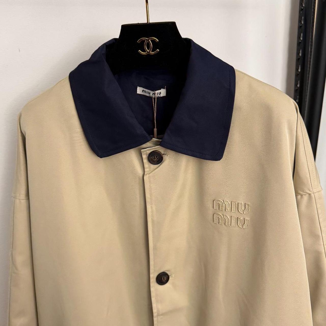 Miu Miu Women's Jacket - Tan/Cream - L – Miu Miu … - image 2