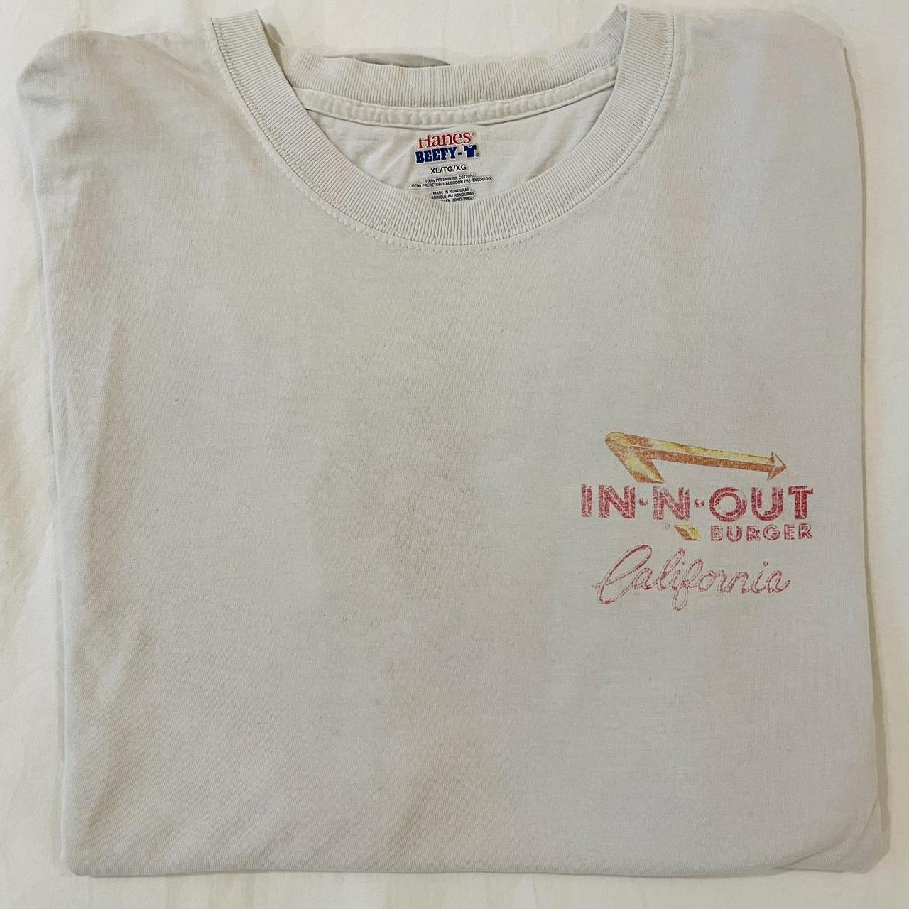 Vintage In-N-Out T Hanes Beefy Extra Large / p202... - Depop