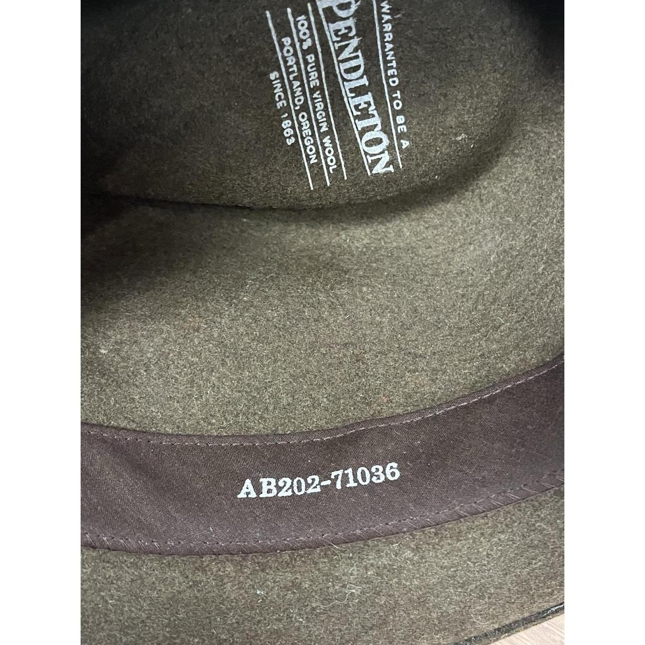 Pendleton Men's Hat - Brown – Pendleton Wool Fedo… - image 5