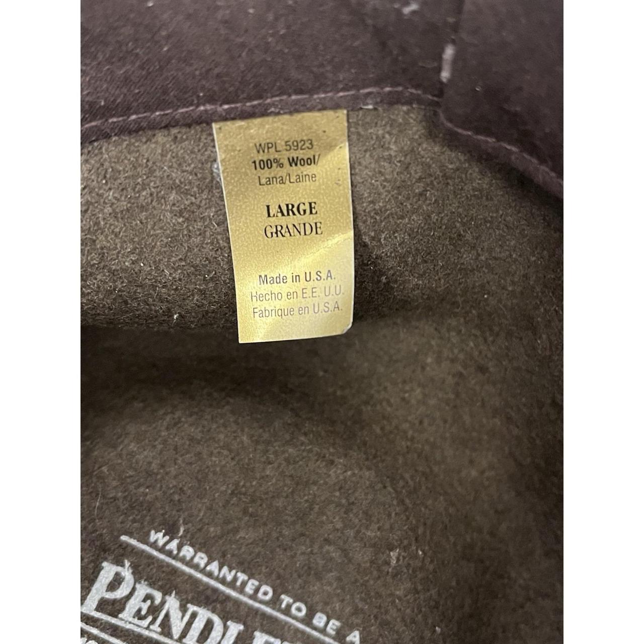 Pendleton Men's Hat - Brown – Pendleton Wool Fedo… - image 6