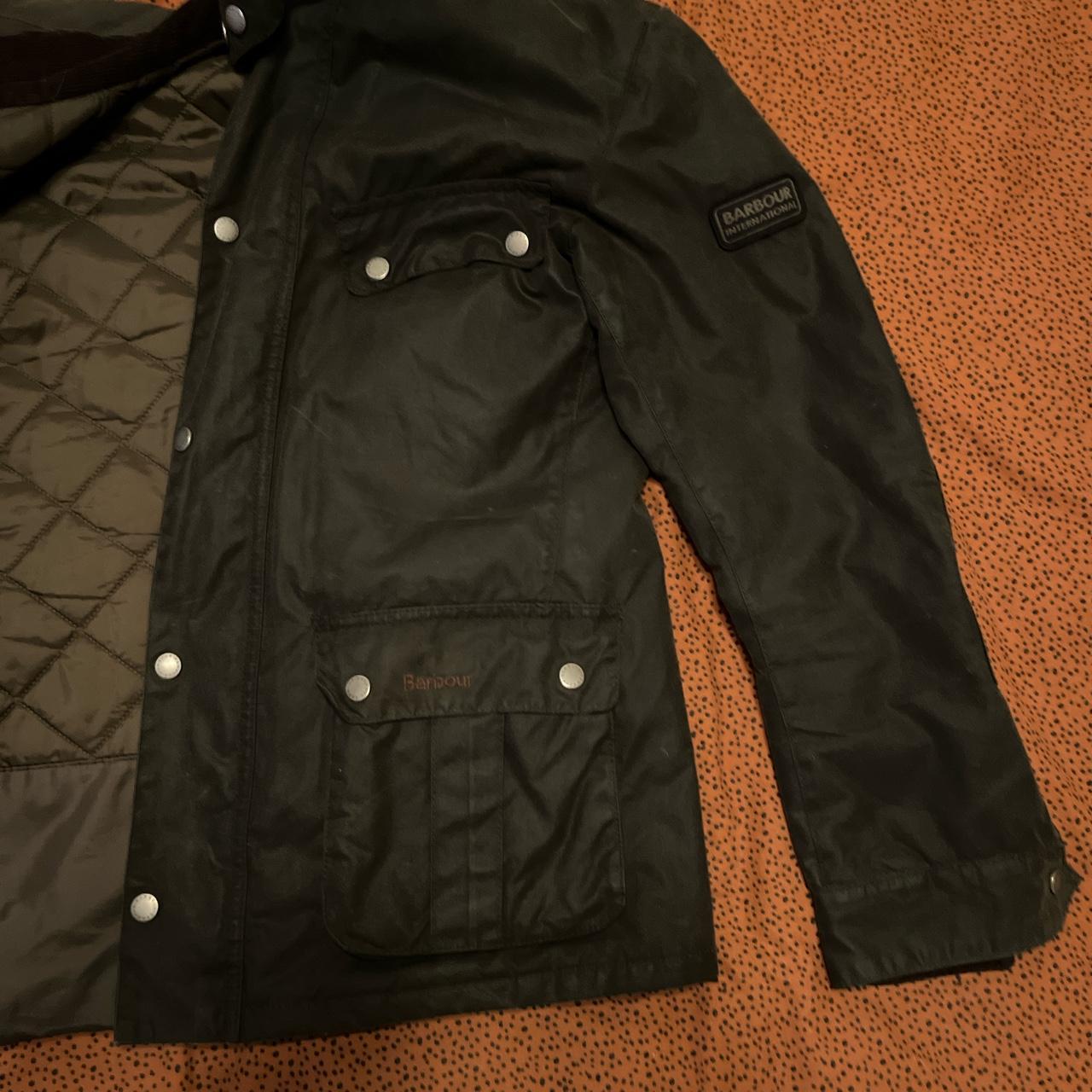 Men’s Small Barbour International Wax Coat - Depop