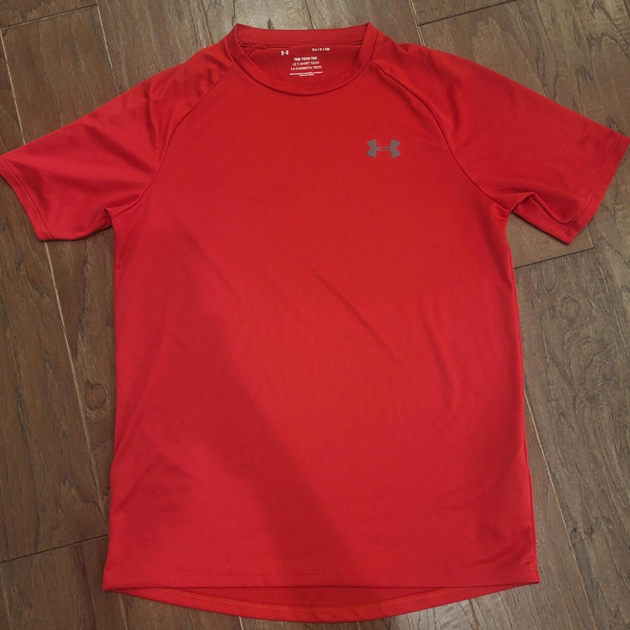 Under Armour athletic shirt Used for a few training... - Depop