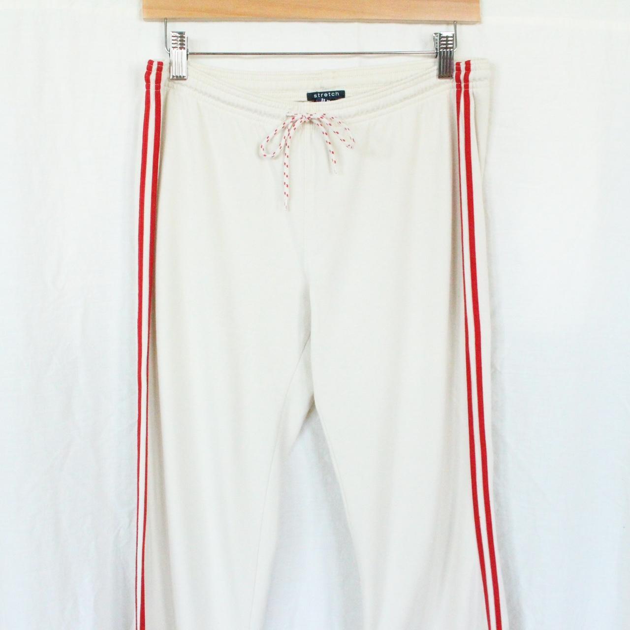 Vintage Gap cream and red athletic