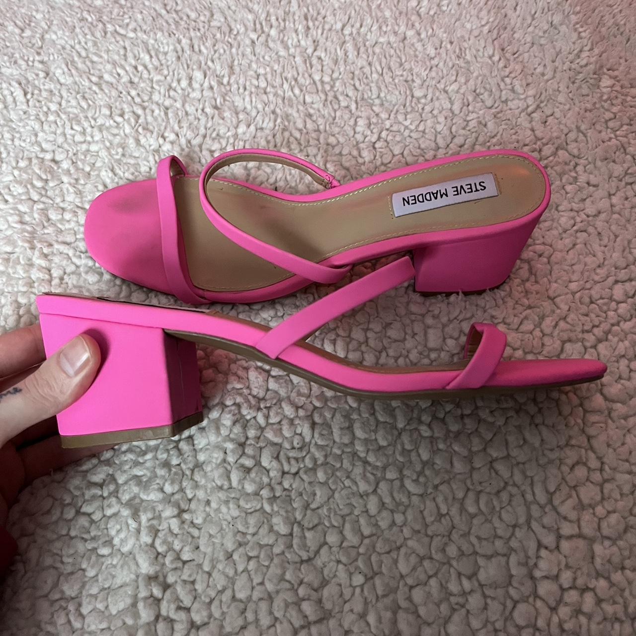 super cute steve madden issy heels size 9 Depop