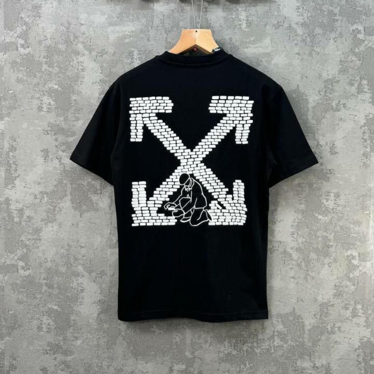 Off-white brick arrows t-shirt | Depop