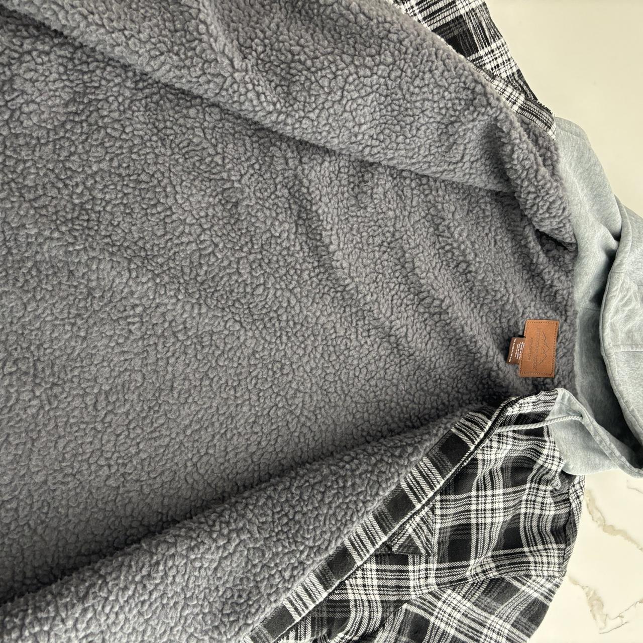 Mens Mountain Ridge Boscovs Flannel Jackets Sherpa Flannel Jacket