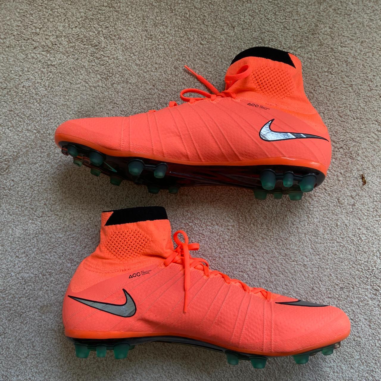 Brand new unworn Nike Mercurial Superfly IV Mango AG... - Depop