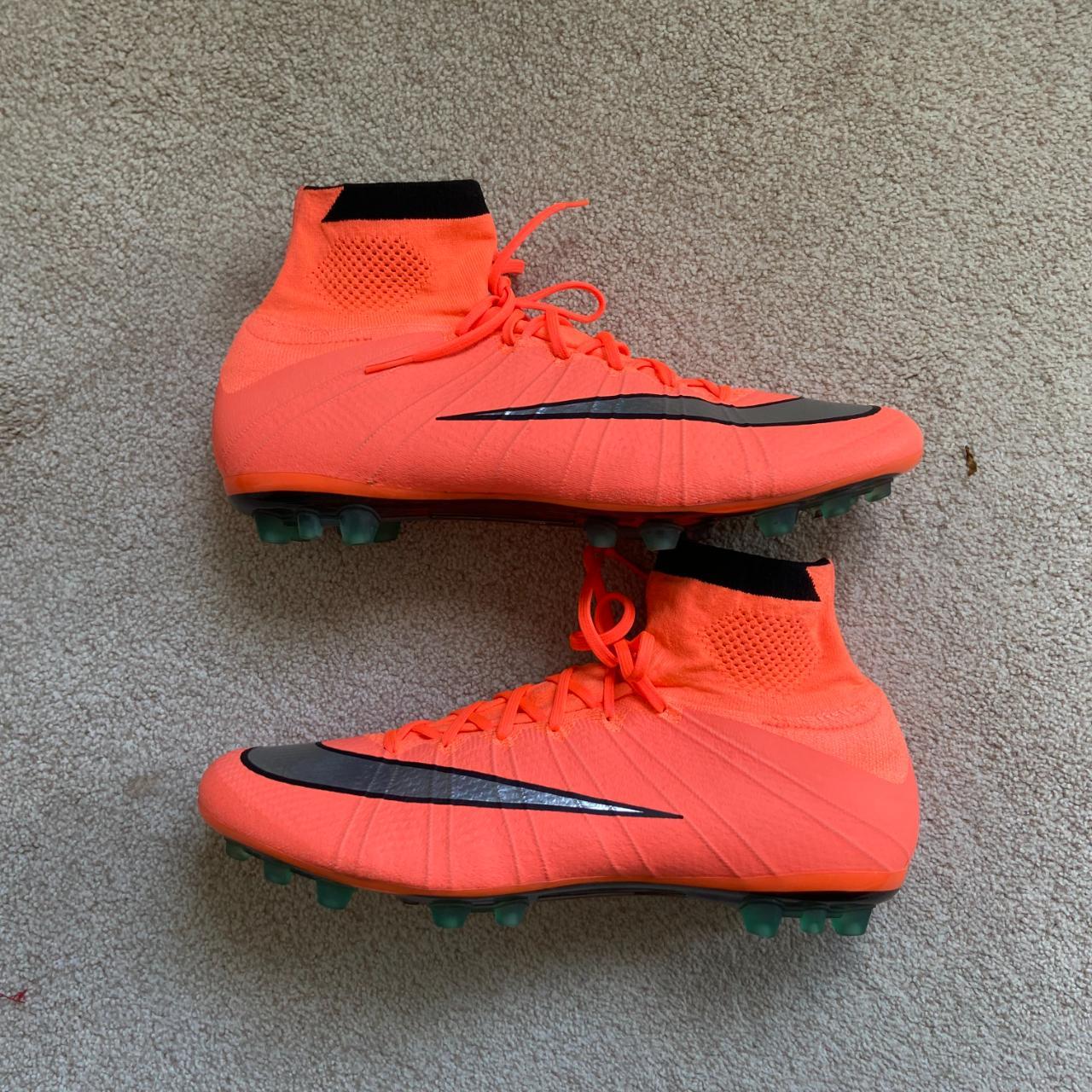 Brand new unworn Nike Mercurial Superfly IV Mango AG... - Depop