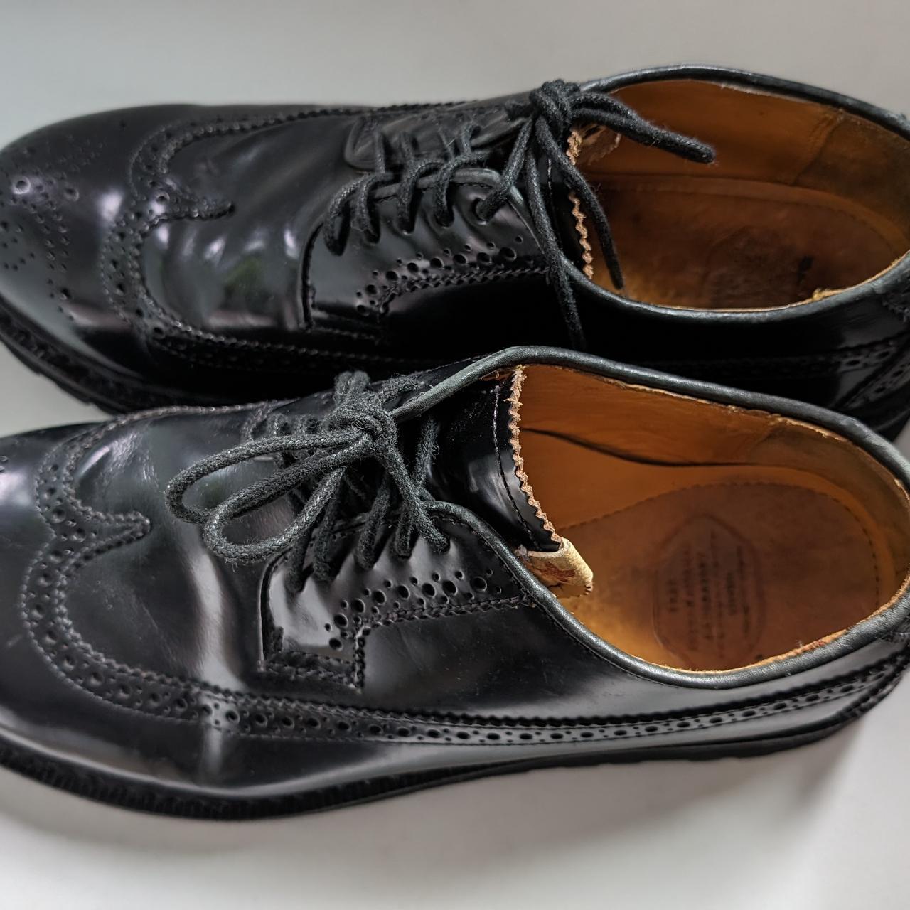 visvim patrician wt folk full lug sole black | Depop