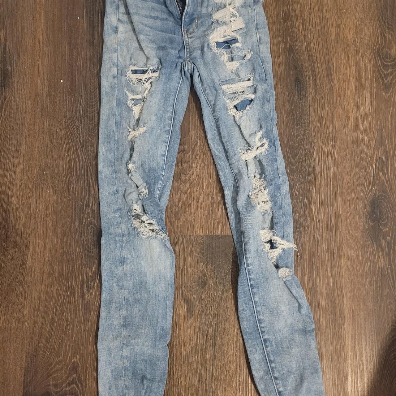 American Eagle Ripped Skinny Jeans