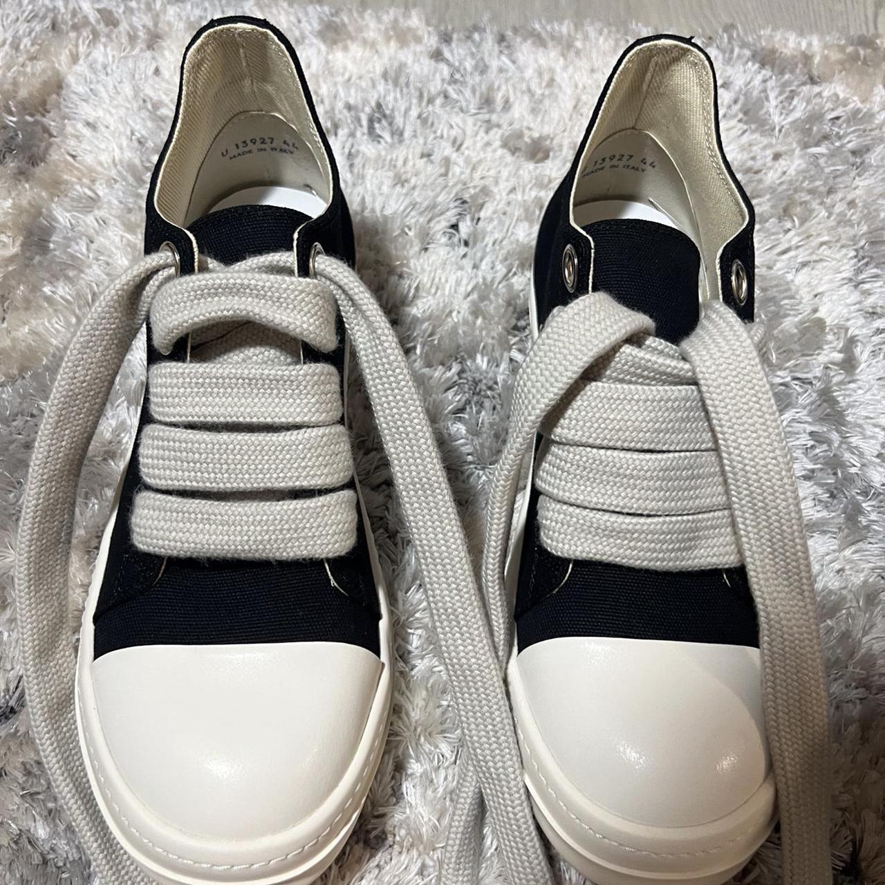 Rick Owens Jumbo Laces Size 10 10.5 9 9.5 Brand New - Depop