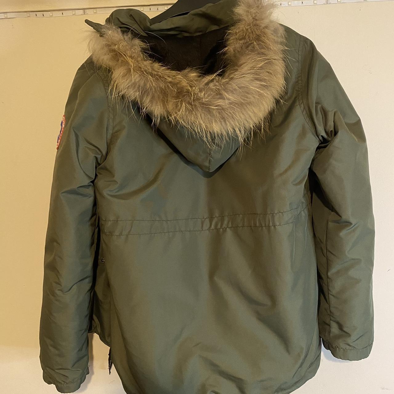 green canada goose coat Depop