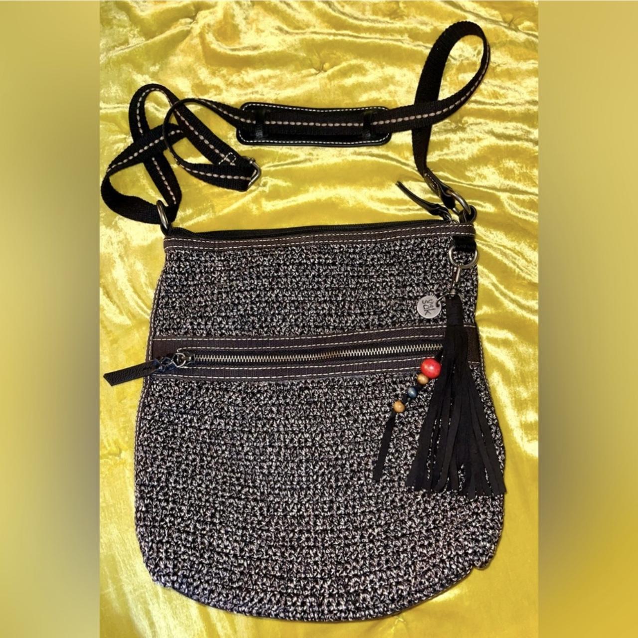 The sak crossbody online crochet purse