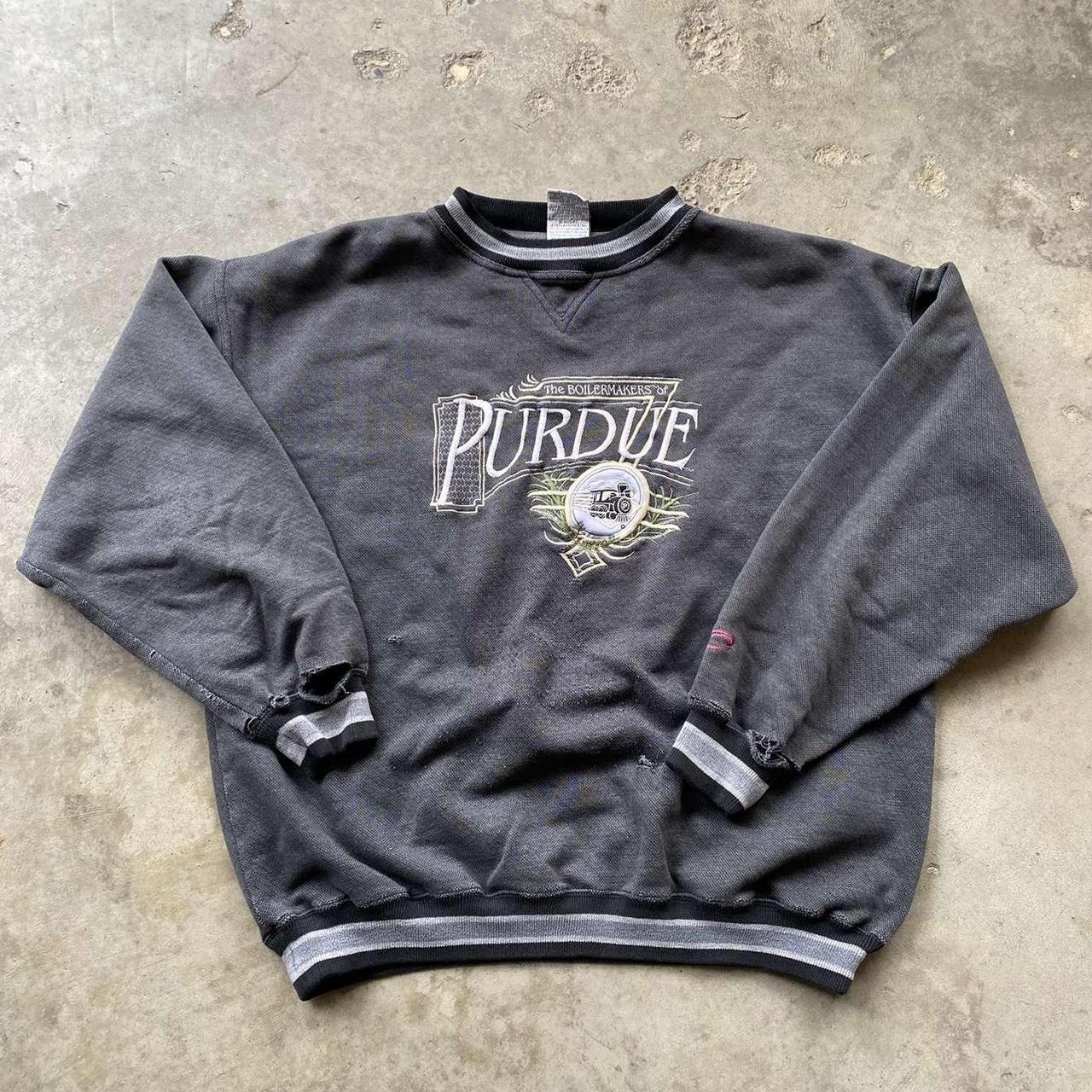 vintage purdue crewneck men’s xl - Depop