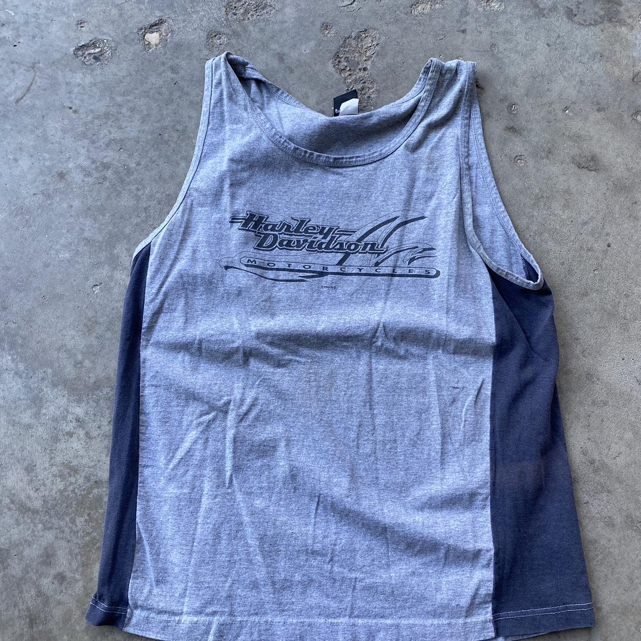 ‘96 harley tank top no tag ///men’s large - Depop