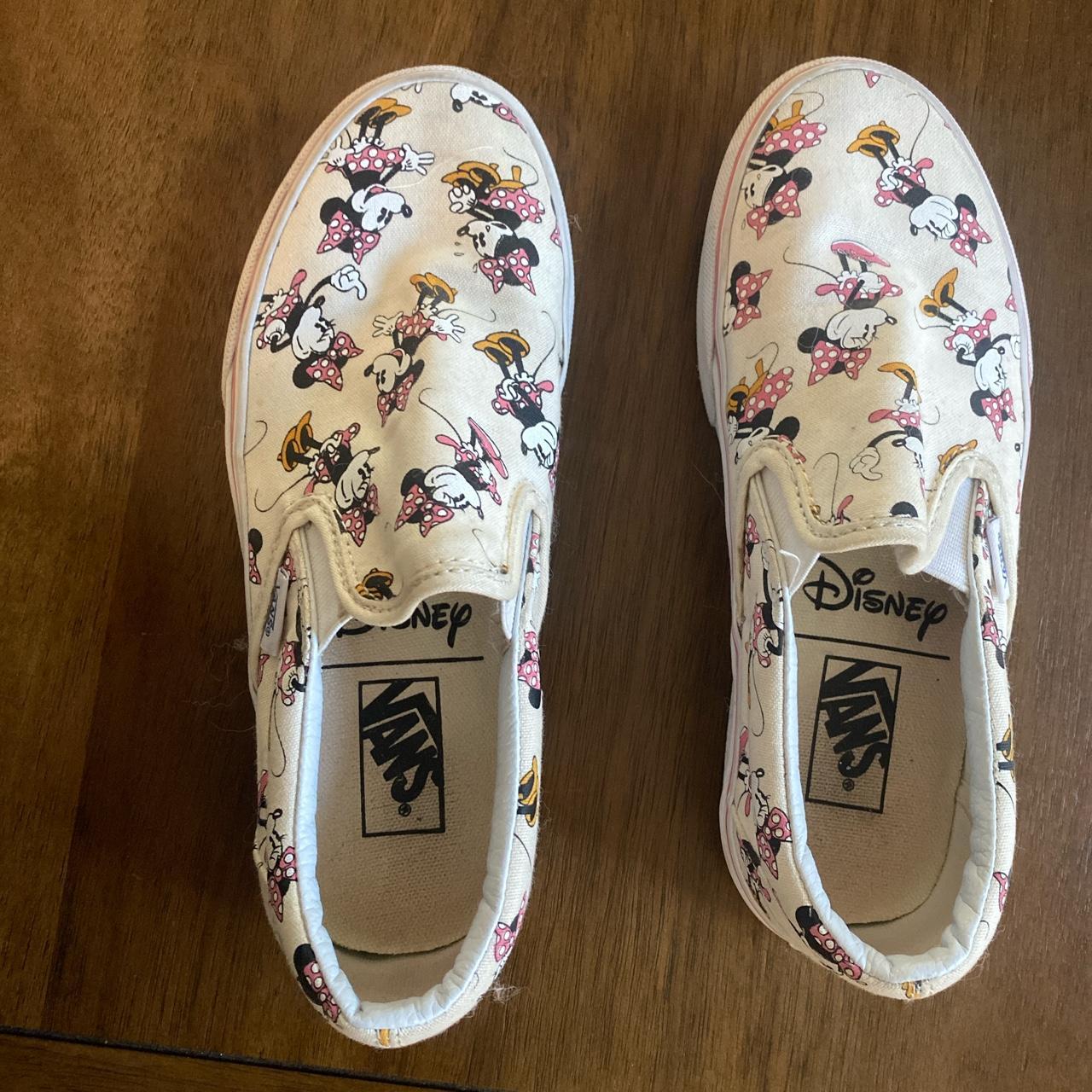 Minnie mouse slip on on sale vans