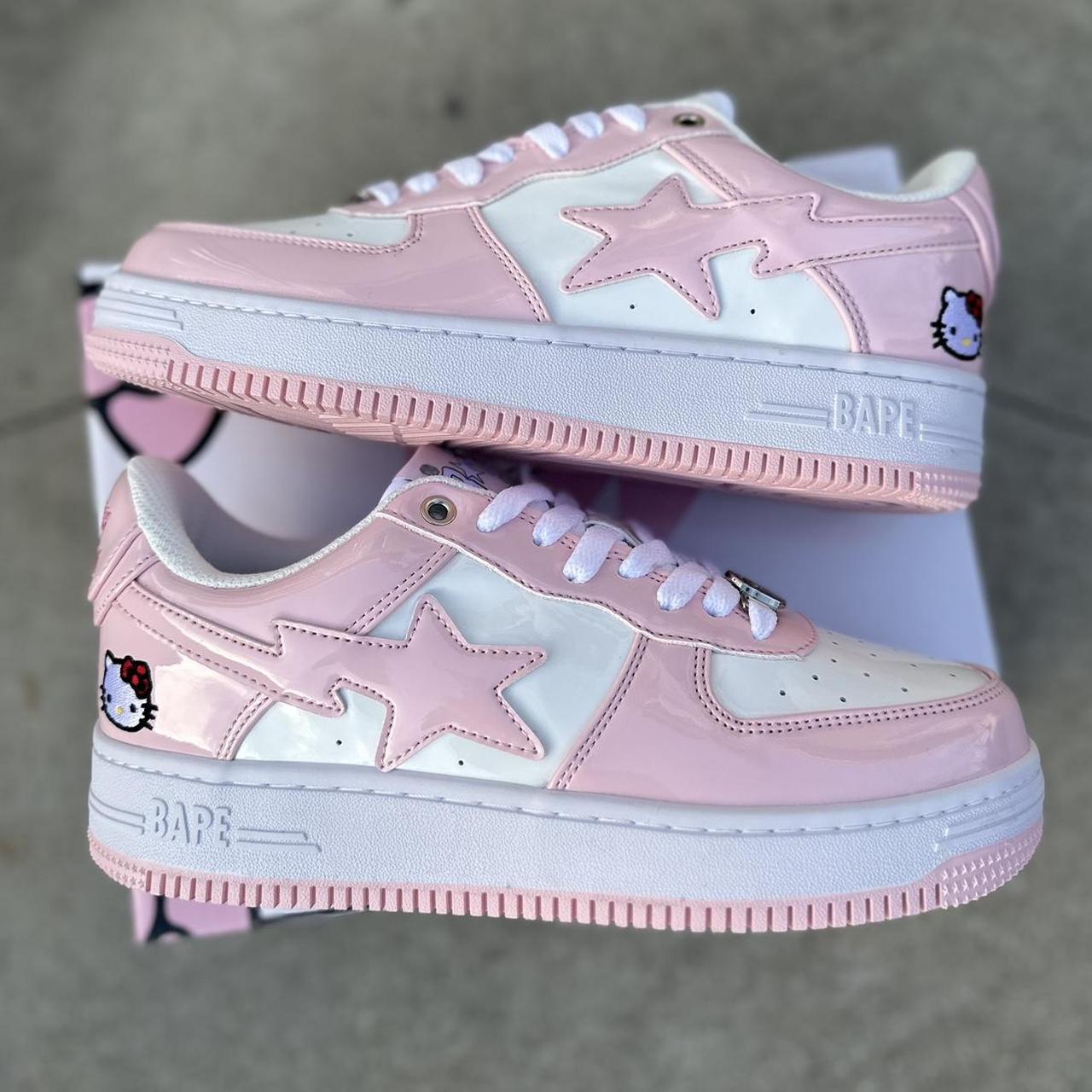 BAPE Hello Kitty Shoes Pink: The Ultimate Guide for Fashion Enthusiasts