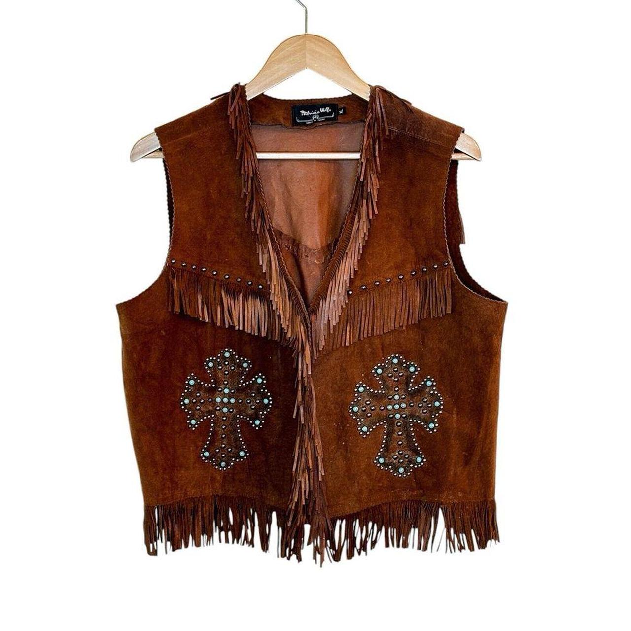 Patricia Wolf Brown deals Leather Vest