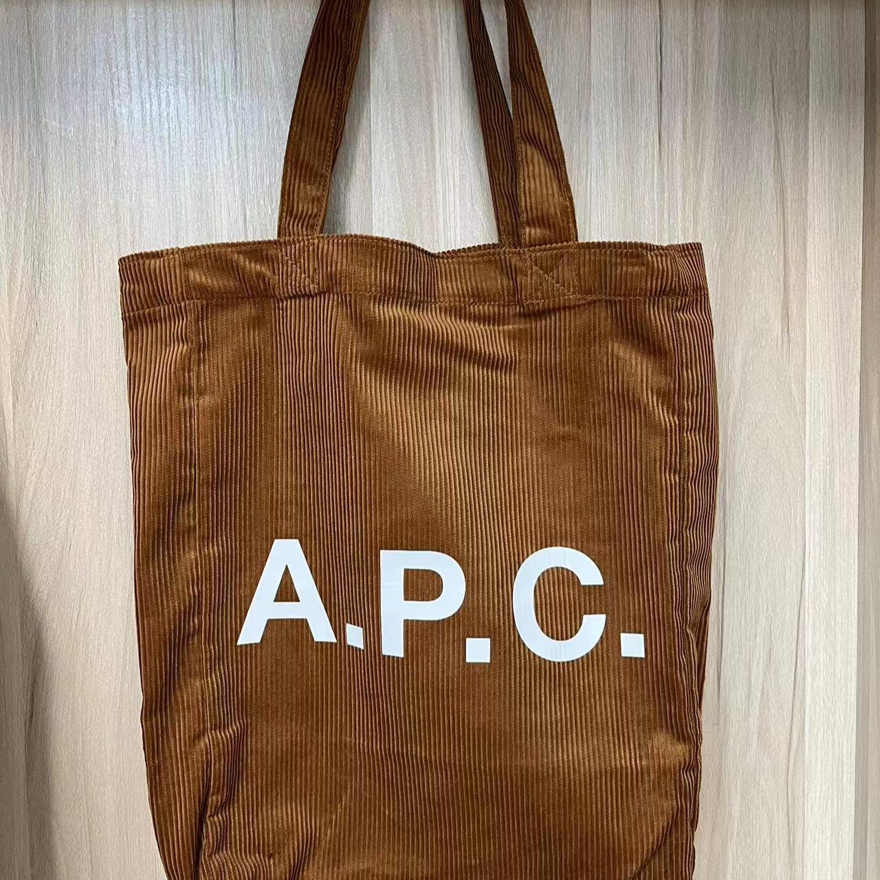 Apc corduroy online tote