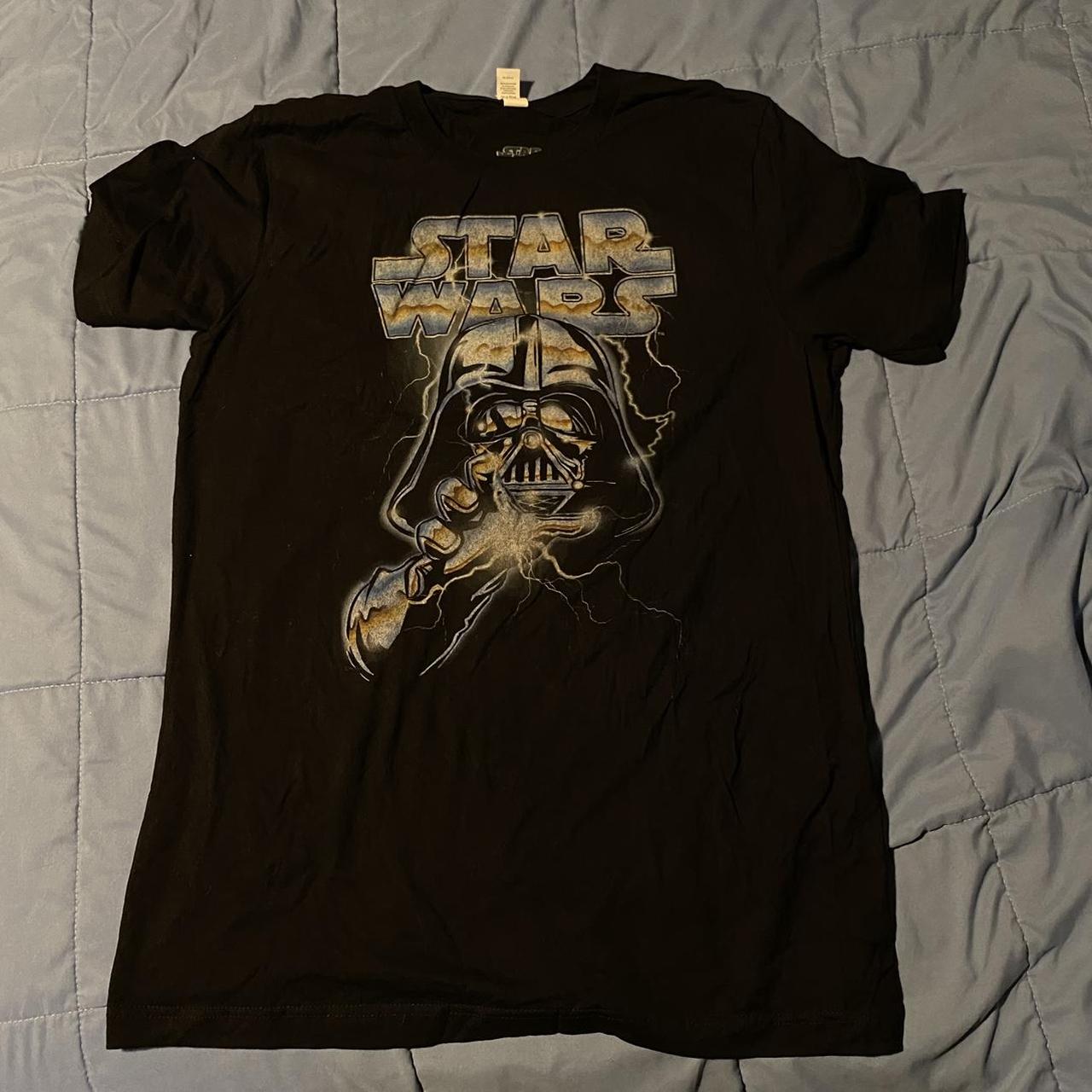 Black vintage style Star Wars shirt. Brand new,... - Depop