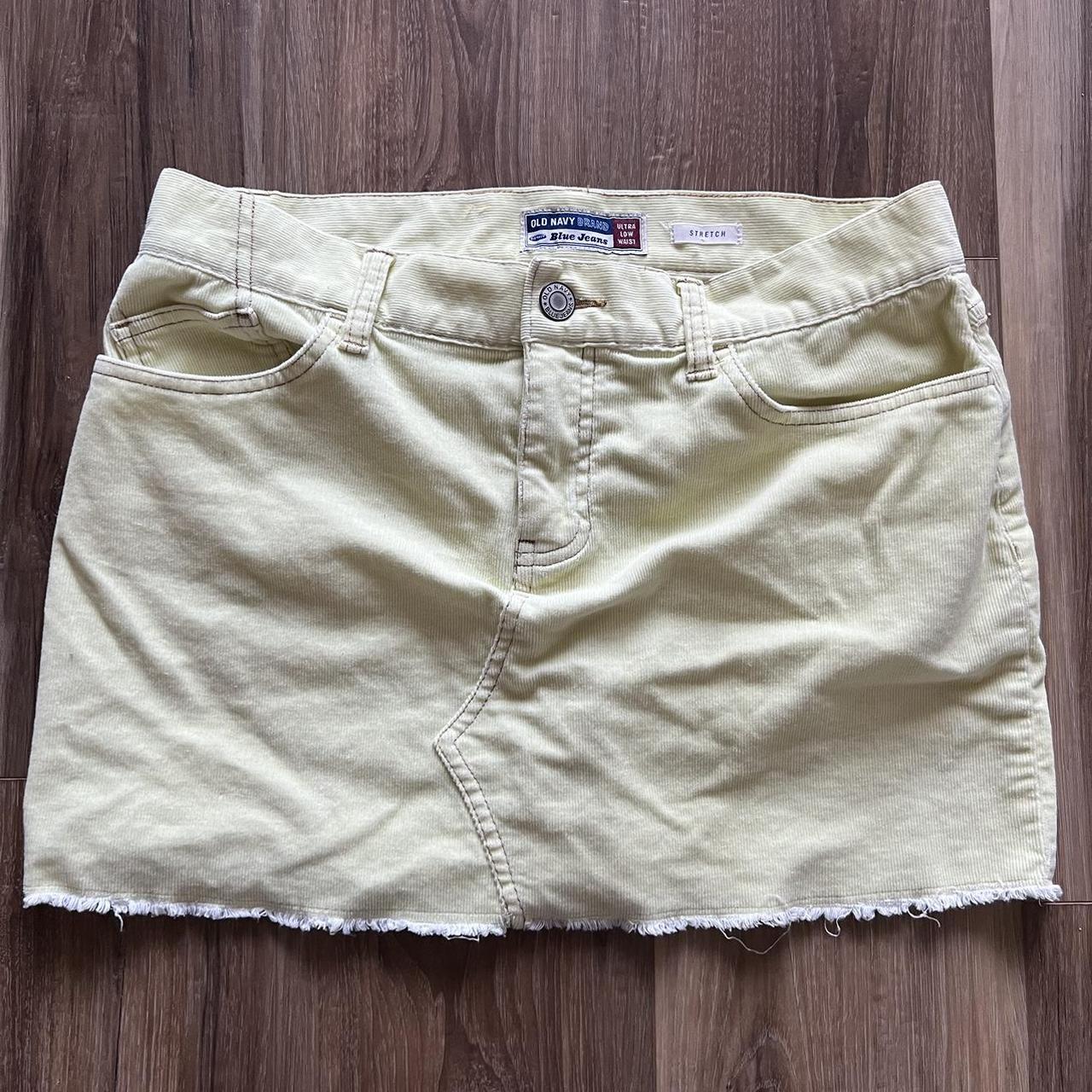 Old navy corduroy mini cheap skirt