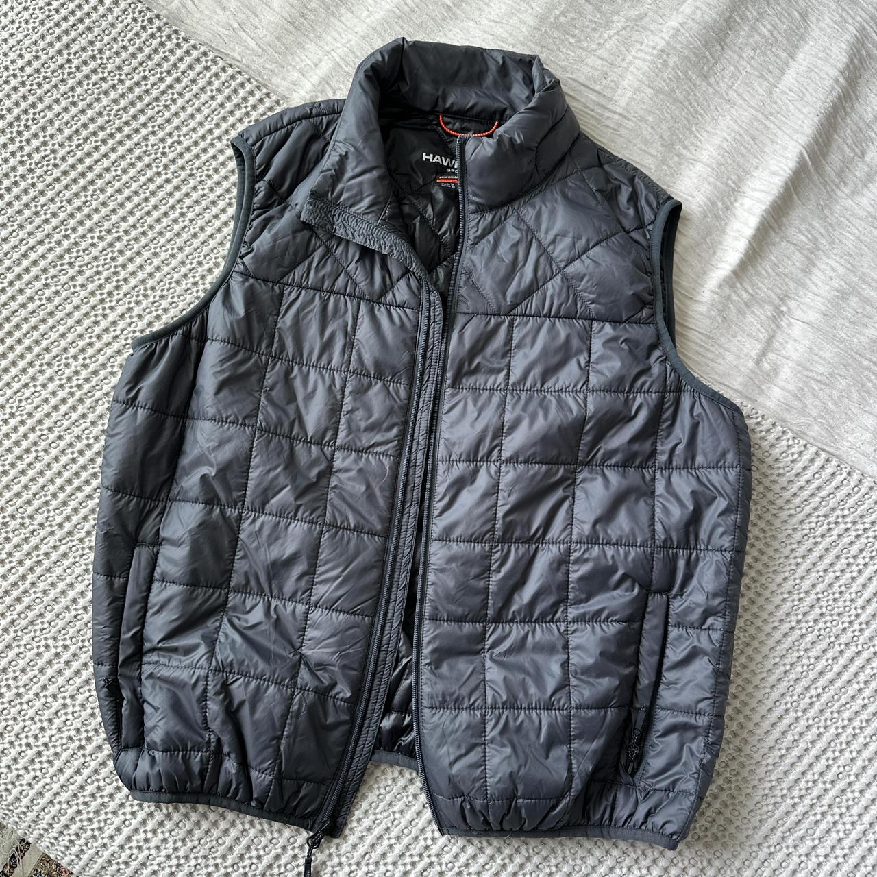 Large Hawke Co Puffer Vest Depop