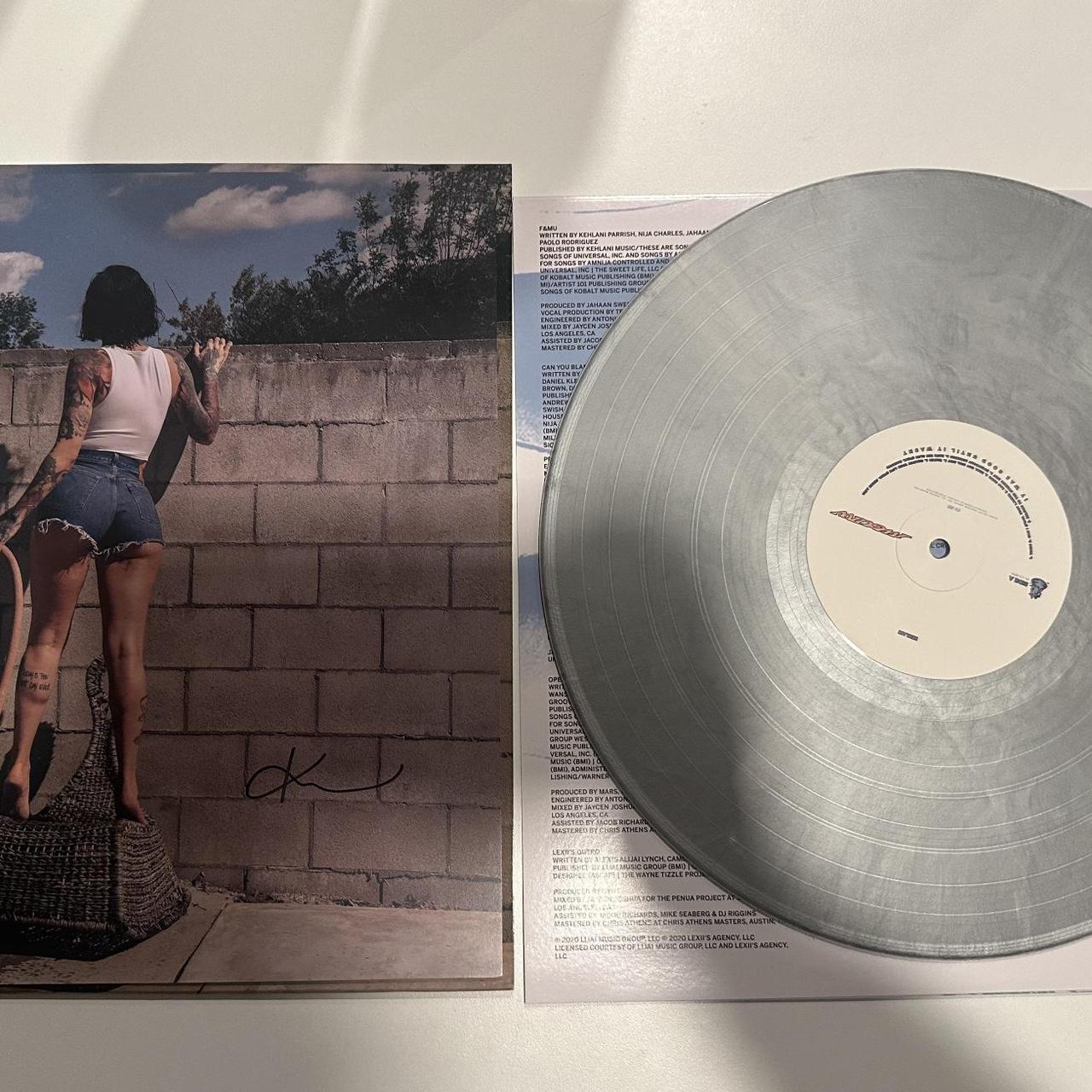 KEHLANI SIGNED SILVER VINYL IT WAS 2024 GOOD UNTIL IT WASN’T LIMITED EDITION