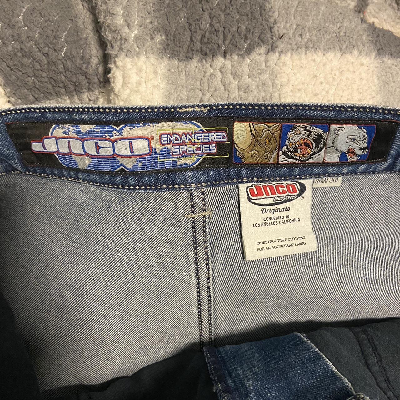36Wx30L Brand New Rhino Jnco Jeans Never used | Depop 36Wx30L Brand New Rhino Jnco Jeans Never used | Depop