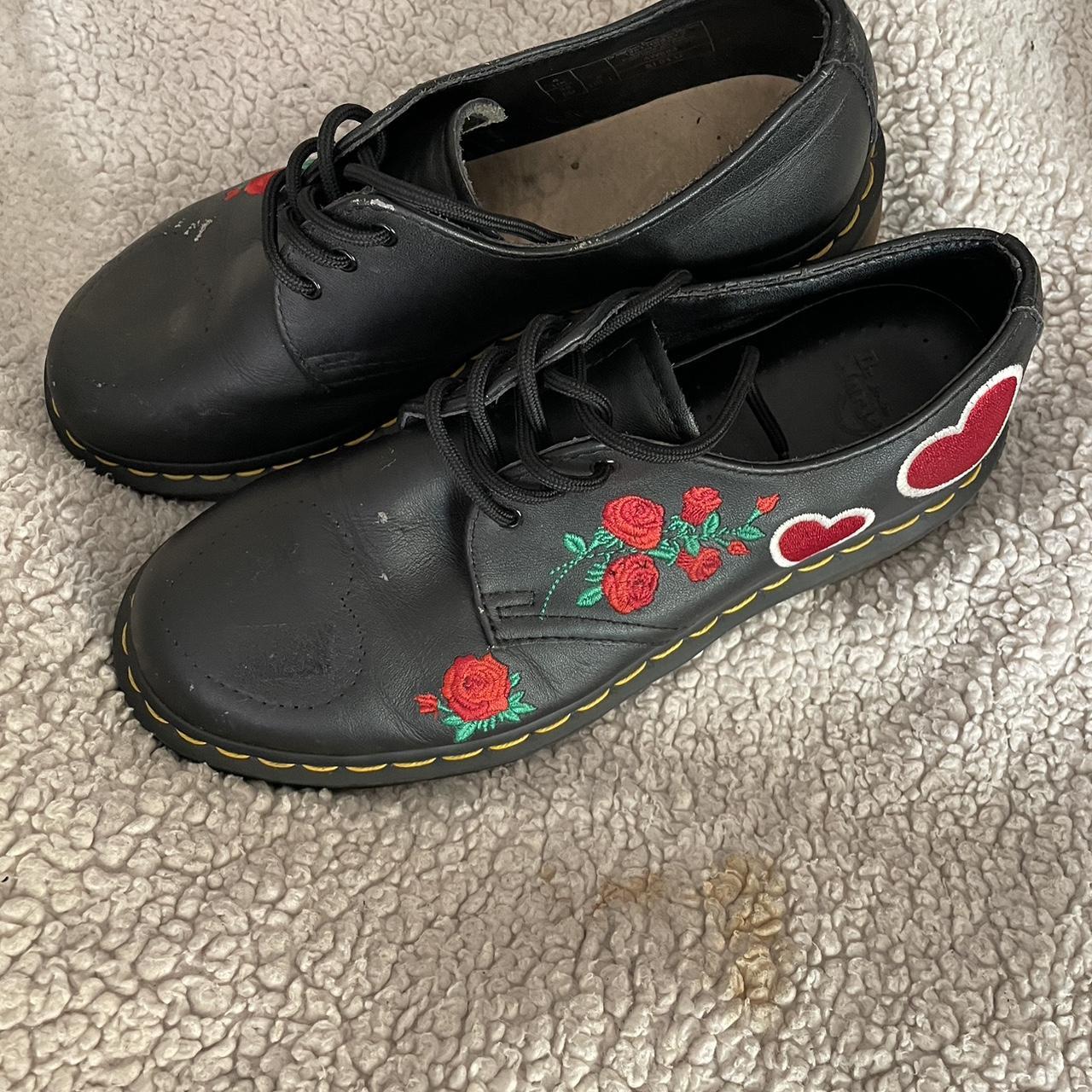 Dr. Martens 1461 Valentine Sequin Hearts. Depop