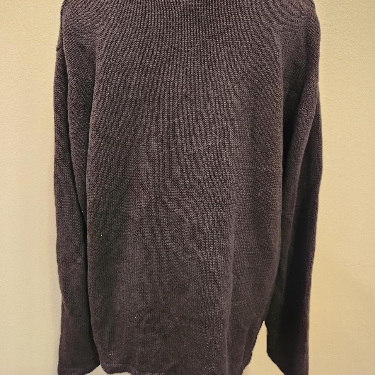 Basic Editions Women's Sweater - Black/Multi - L … - image 2