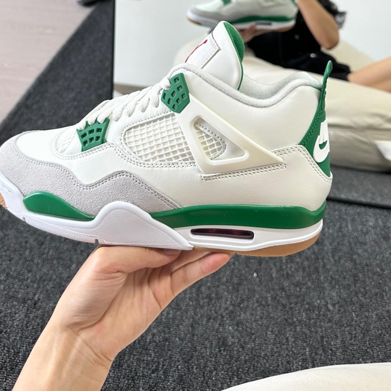 Nike SB x Jordan 4 “Pine Green” - Depop