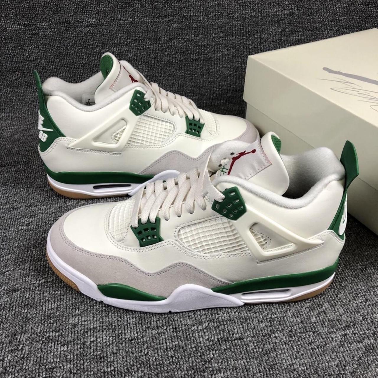 Nike SB x Jordan Air Jordan 4 “Pine Green” - Depop