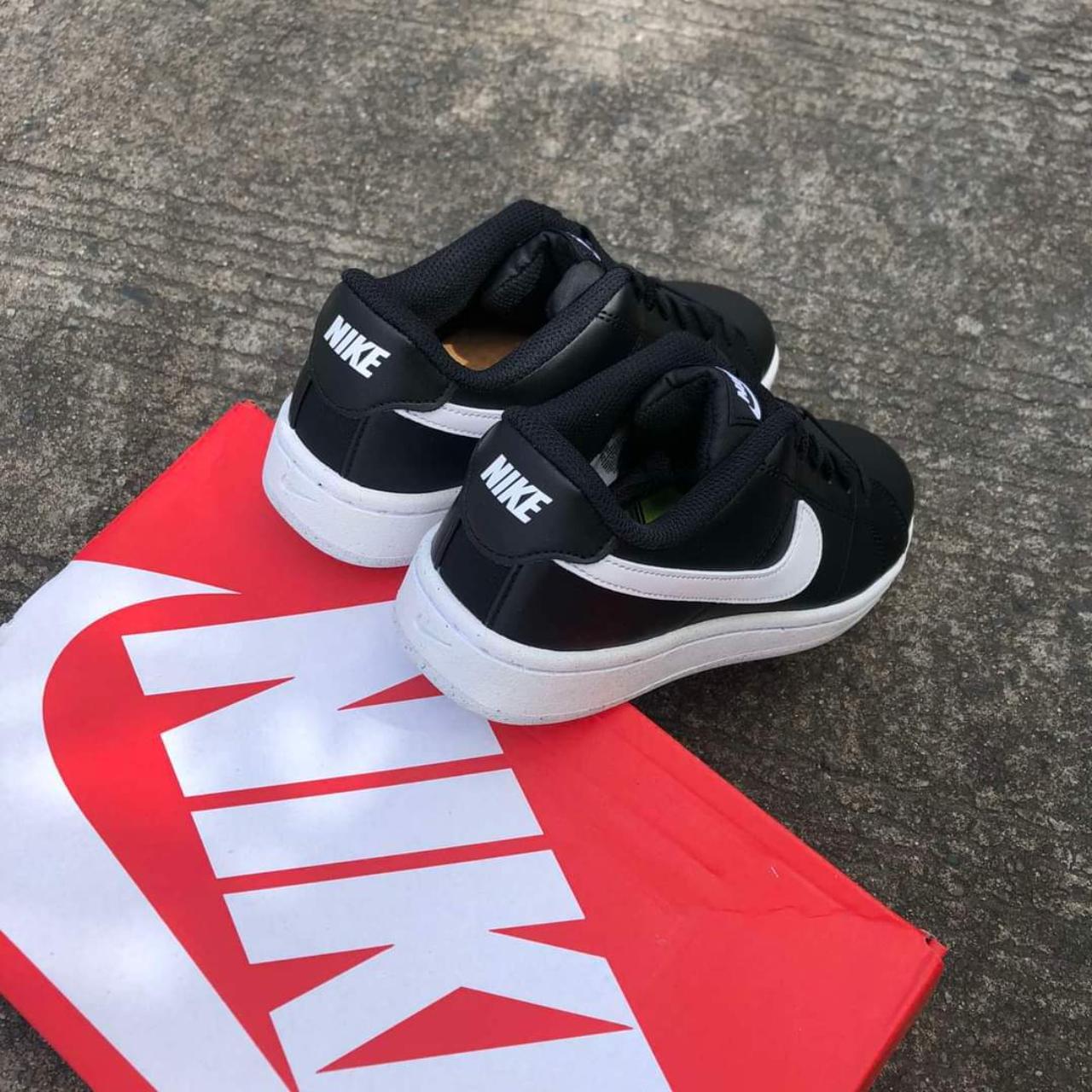 Nike court royale 2 NN Womens White Black Depop Nike court royale 2 NN Womens White Black Depop