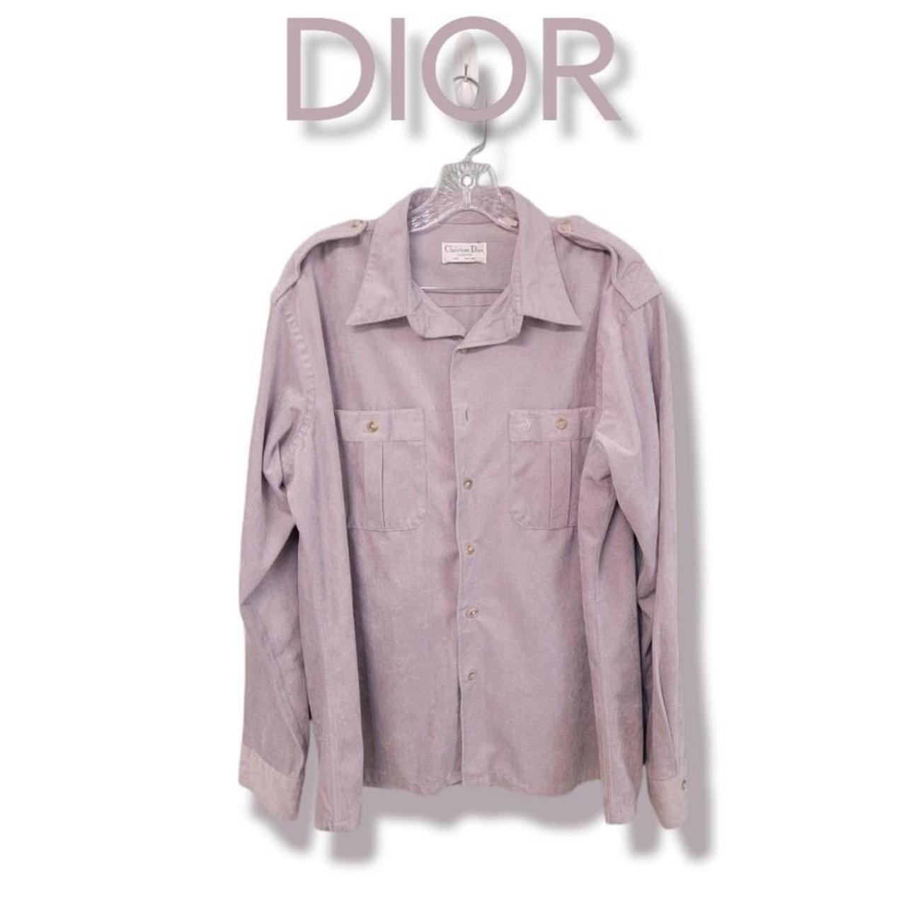 Christian Dior Monsieur Vintage 80s Velvet Button... - Depop