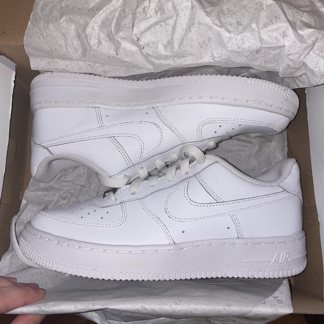 Air force ones used once! Still have the box and... - Depop