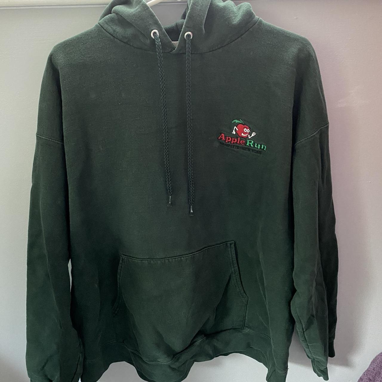 Green hanes hoodie Clearance