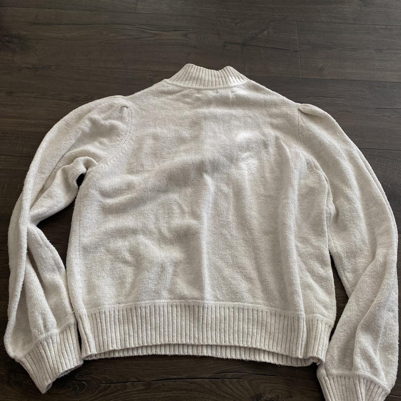 Women’s half zip up sweater - Depop