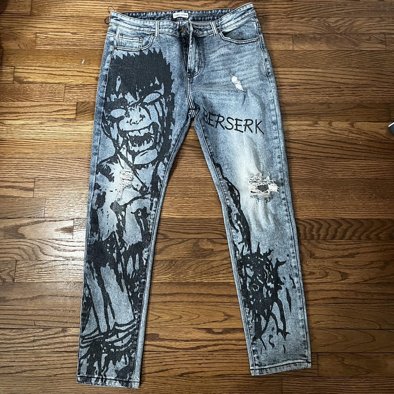 Berserk Anime Pants | Depop Berserk Anime Pants | Depop